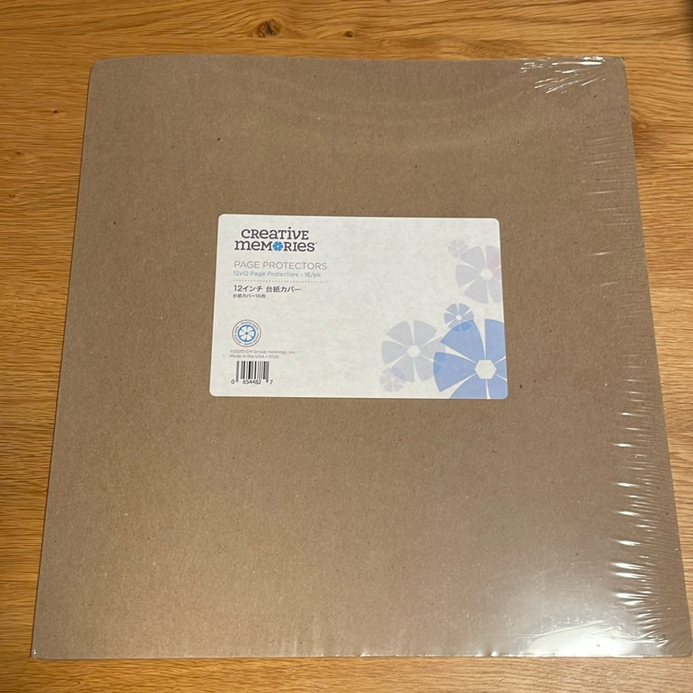 Creative Memories 12x12 Page Protectors New in sealed package